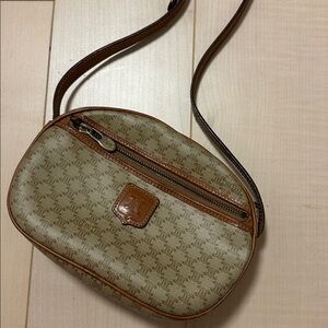 Celine Triomphe Monogram Crossbody Bag
